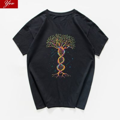 Geek Gene Tree Novelty Sarcastic Funny T Shirt Men Science Chemistry Biology Geography Tshirt Cool Tee Shirt 100% Cotton