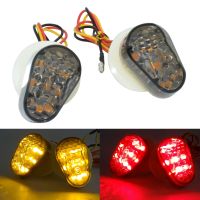 E-Mark LED Flush Mount Blinker Indicator Turn Signal Light For YAMAHA XTZ 1200 Super Tenere XT1200Z XP 500 TMAX T-Max WR250R