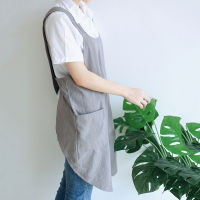 Apron Barista Simple Solid Bartender Baker Chef Catering Uniform Apron Florist Carpenter Tattoo Artist Painter Gardener Workwear