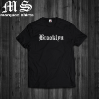 Kaus Gaya Musim Panas Kaus Besar Populer Populer Populer Hip Hop Gangsta Brooklyn Kaus Remaja Aldult Kaus Print Digital Uniseks S-4XL-5XL-6XL