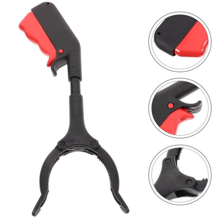 WAYDUSTORE Pickup s Trash Clamp Grabber Tongs Bendingfree Clip Picker