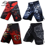 Tiger MMA Quần Chiến Đấu Đấm Bốc Quần Short Cho Nam Giới Tập Thể Dục Phòng