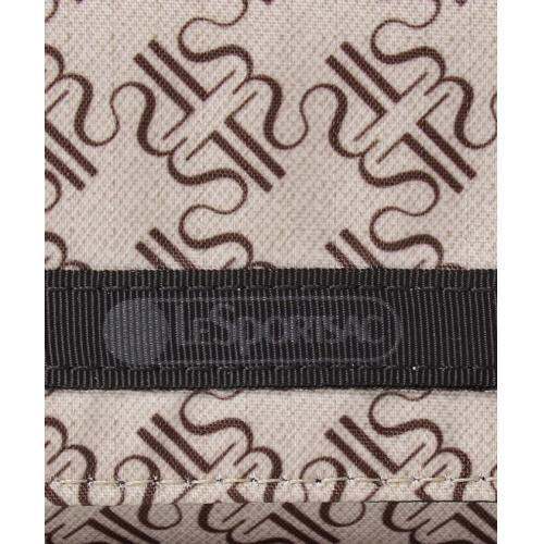 กระเป๋าสตางค์-lesportsac-กระเป๋าสตางค์-3392โมโนแกรม-taupe