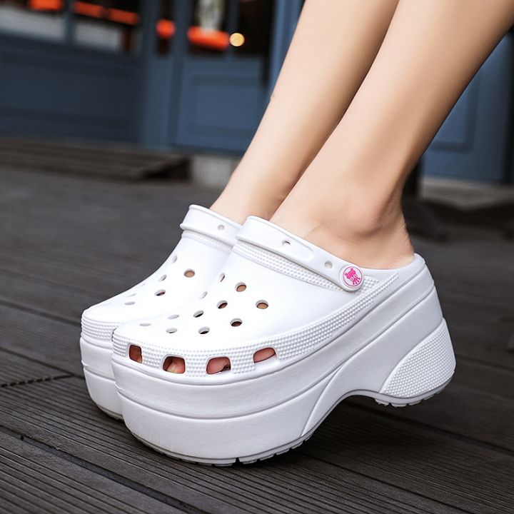 ready-stock-2023crocsthe-same-style-womens-shoes-size-41-sports-lightweight-platform-sandals-slippers-hole-shoes