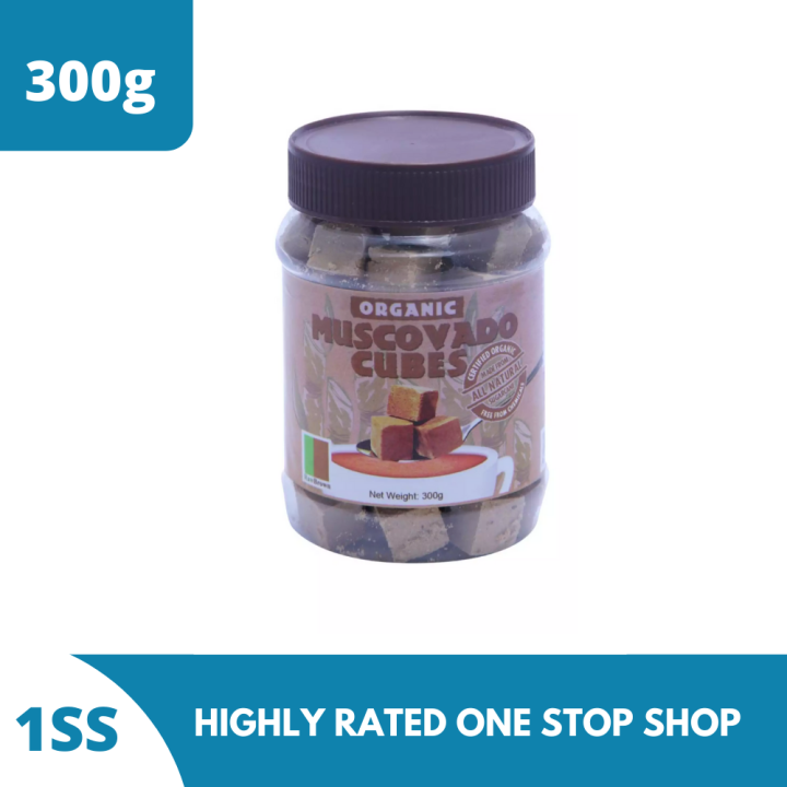 Raw Brown Muscovado Cubes 300g Lazada PH