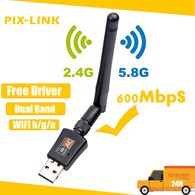 Wireless Mini USB Wifi Adapter 150 600Mbps Receiver Dongle MTK7601RTL8188 802.11AC Network Card For Desktop Laptop Windows MAC