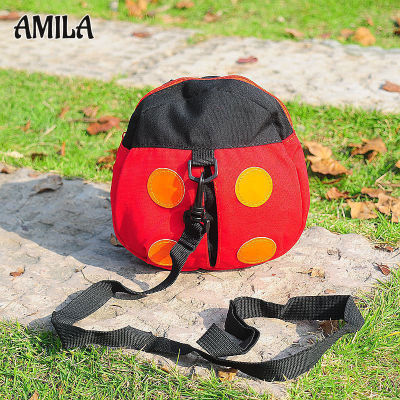 AMILA กระเป๋านักเรียนกระเป๋าเด็กอนุบาลป้องกันการสูญหายใช้เวลากระเป๋านักเรียนกระเป๋าเครื่องใช้ทารก