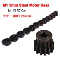 2Pcs M1 5mm 11t 12t 13t 14t 15t 16t 17t 18t 19t 20t 21t 22t 23t 24t 25t 26t 27t 28t 29t 30t Pinion มอเตอร์เกียร์สำหรับ 1/8 RC Car-czechao