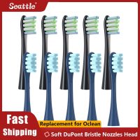 ❃✉♤ 10PCS Replacement Brush Heads for Oclean X/ X PRO/ Z1/ F1/ One/ Air 2 /SE Sonic Electric Toothbrush DuPont Soft Bristle Nozzles