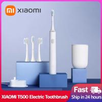 แปรง T500 Xiaomi MIJIA สำหรับแปรงโซนิคอัจฉริยะแปรงฟันอัลตร้าโซนิคเพื่อสุขอนามัยในช่องปากสำหรับแปรงสีฟัน