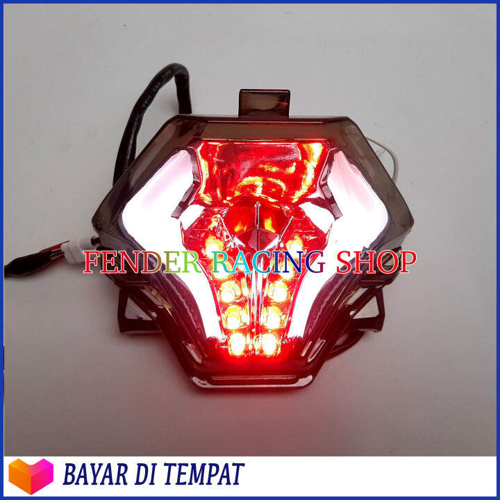 Stoplamp Mx King Led Lampu Stop Led Yamaha Mx King 3 In 1 Lampu