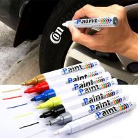 Universal Cars Wheel Tire Oily Mark Pen Waterproof Auto Rubber Tyre Paint Pen Metal Permanent Paint Marker Graffiti Touch Up Pen