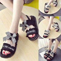 Women Flat Sandals สวยค่ะตามปกส่งเร็วรองเท้าแตะรัดส้น น้ำหนักเบาสบาย ไม่ลื่น เพิ่มความมั่นใจในทุกการเดินทาง สไตล์เกาหลี