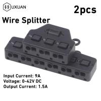 【DT】 hot  3/6Ports Out Line Splitter Quick Connect Low Voltage Wire Splitter Distribution Block For Lighting Led Strip Connection Terminal