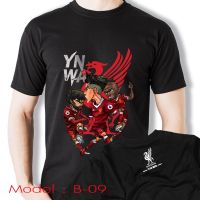 【New】เสื้อยืด สกรีนลายการ์ตูนลิเวอร์พูล YNWA - Liverpool Cartoon YNWA T-Shirt