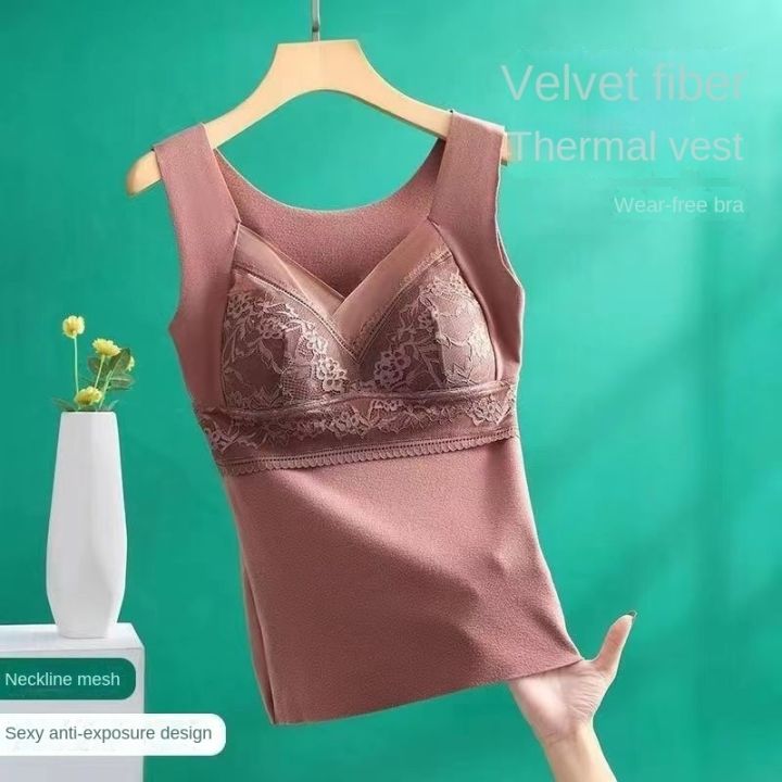 winter-thermal-underwear-interior-t-shirts-sexy-lingerie-heaters-dresses-regatta-camisole-with-bra