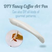 DIY Fancy Art Pen Coffee Creative Electrical Latte Art Pen For Coffee Cake Spice Pen Baking Pastry Coffee Machine Accessories