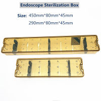 Endoscope ฆ่าเชื้อกล่องฆ่าเชื้อถาด Silicagel ส่องกล้องผ่าตัดเครื่องมือ Autoclave ฆ่าเชื้อ