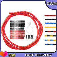 ชุดสายเบรคจักรยานยาว1.1เมตร,ชุดปลอกหุ้มอะลูมินัมอัลลอยชุดยกแรงสำหรับจักรยานถนนพับเสือภูเขา