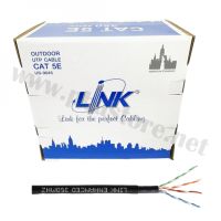 สายLAN CAT5E Outdoor 305M UTP/ PE OUTDOOR (DOUBLE JACKET) Inter link รุ่น US-9045