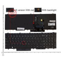 NEW US/RU laptop keyboard For DELL PRECISION 7530 7540 15-7530 5510 M7530 E7530 7730 7740 0266YW 266YW Backlit English Keyboard