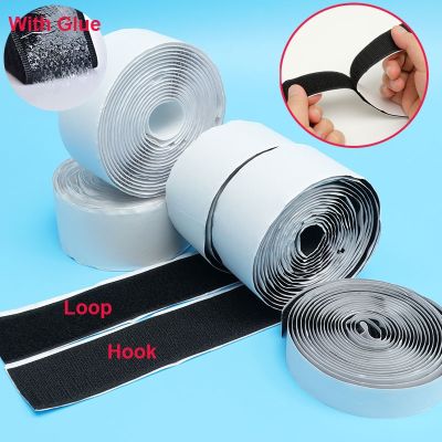 5M/Roll Self Adhesive Hook and Loop Fastener Tape Strips Sticky Back Fastener Tape for DIY Crafts Home Office Decor 16-100mm