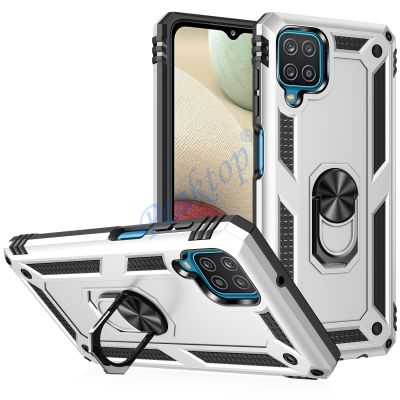 ▬ armor shockproof Case For on Samsung galaxy M12 cover Case For Samsung M12 M 12 car holder ring Case