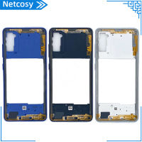 Middle Frame For Samsung Galaxy A41 SM-A415F SM-A415FDSN SM-A415FDSM Housing Middle Frame Bezel Plate Cover Repair