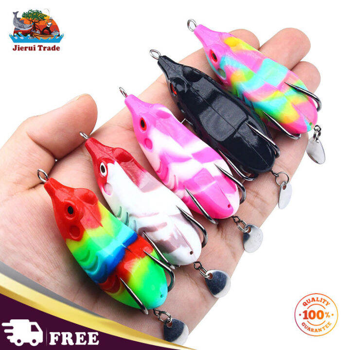 7cm/12g Artificial Soft Fishing Frogs Lure Bait Lifelike Design Fake