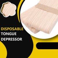 ZZOOI 100Pcs Single-use Wooden Wax Sticks Indoor Women Hand Foot Leg Body Hair Cream Removal Stick Toiletry Waxing Tools