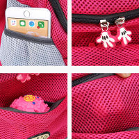 Pet Backpack Outdoor Pet Dog Carrier Bag Pet Dog Front Bag New Out Double Shoulder Portable Travel Backpack Mesh Backpack Head