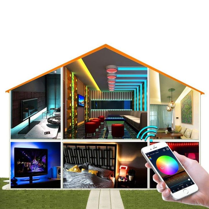 worth-buy-ตัวควบคุม-rgbw-ระบบ-wifi-16a-16ล้านสีตัวควบคุมไฟ-led-บ้านเวทมนตร์โหมดจับเวลาและเพลงควบคุมแอลอีดีไวไฟ-rgbw-cw