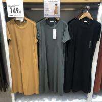 Uniqloสตาร์ทวง Jouturiers ชุด448069 2022หน้าร้อนชุดเดรสแขนสั้น