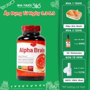 Viên Uống Bổ Não Olympian Labs Alpha Brain Tăng Cường Chức Năng Bộ Não