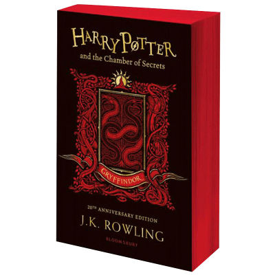 Harry Potter and the chamber of Secrets 20th anniversary Gryffindors original English novel Harry Potter