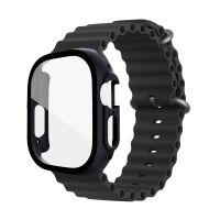 Case+Ocean for Appl e watch band 49mm 44mm 40mm 45mm 41mm 42mm 38mm 45 mm silicone bracelet i Watch series 7 6 3 se Ultra 8 strap