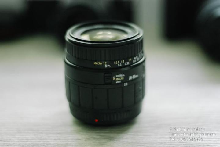 ใส่กล้อง-sony-dslr-ได้ทุกรุ่น-ขายเลนส์-macro-มือหมุนงบประหยัด-sigma-28-80mm-f3-5-5-6-macro-เป็นเลนส์ที่ได้อัตรการขยายที่สูงมาก-1ต่อ2-serial-3179909