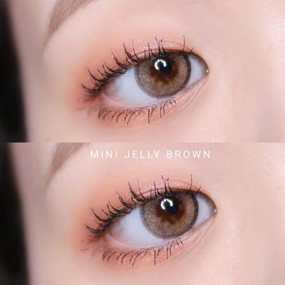 🍡Mini Jelly (Brown, Gray ) /Kitty Kawaii คิตตี้ คาวาอิ สีน้ำตาล/สีเทา คอนแทคเลนส์ contactlens มีค่าสายตาสั้น