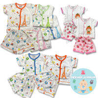 รหัสWA303/2 Little Home Baby เสื้อเด็กอ่อนเลือกลายได้ (0-3ด.หนัก3-5โล) ผ้าCotton เสื้อเด็กแรกเกิดผูกหน้า เสื้อเด็กอ่อน ราคาถูก ชุดCT LTกระดุม