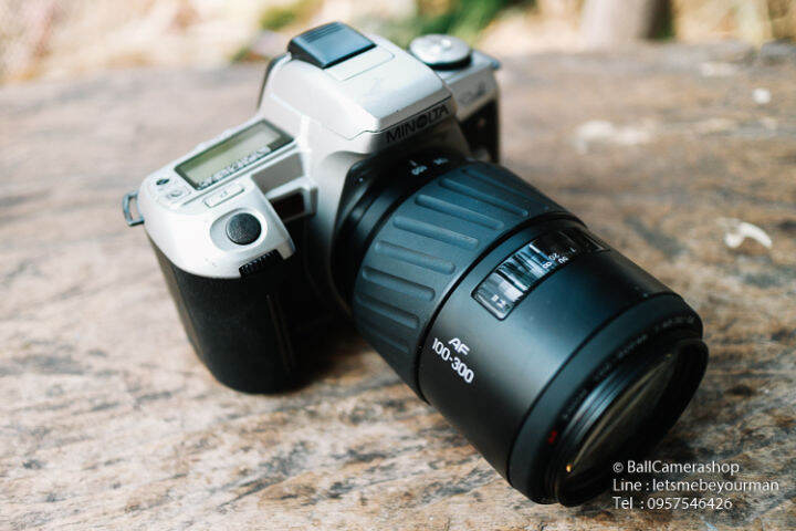 ขายกล้องฟิล์ม-minolta-sweet-a-serial-91003583-body-only-พร้อมเลนส์-minolta-100-300mm