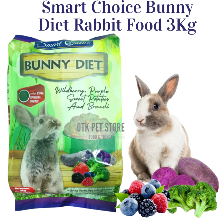 Smart Choice Bunny Diet Rabbit Food -3kg | Lazada