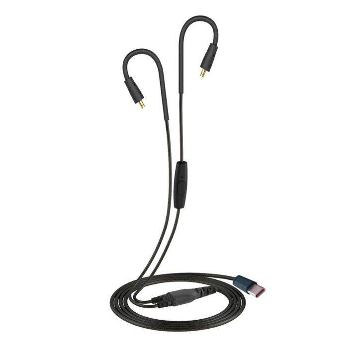 Detachable Coaxial Audio Cable Earphone with Mic Wired Convert Wireless
