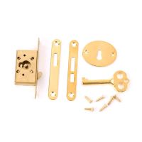 【CW】 Drawer Lock With Antique Small Cabinet Door Locks Hardware