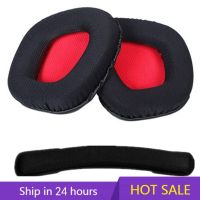 Replacement Headband Mesh Fabric Earpads for Corsair Void &amp; Corsair Void Pro Wired &amp; Wireless Gamer Headsets Ear Cups Ear Cover Over The Ear Headphone