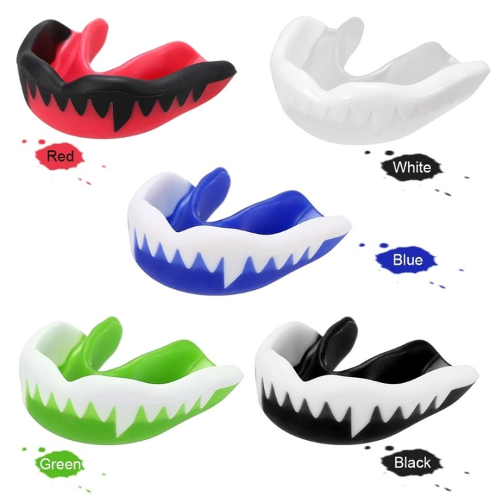 Mouthguard Taekwondo Muay Thai MMA Teeth Protector Football Basketball