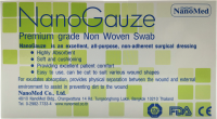 NanoGauze ผ้าก๊อซทำแผล ทำความสะอาดแผล ซึมซับของเหลวดี ทำให้แผลแห้งเร็วขึ้น ไม่ติดบาดแผล