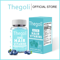 Thegoli Biotin Gummies for hair vitamins Anti Hair Loss Radiant Skin Strong Nails Skin Care Beauty Supplements