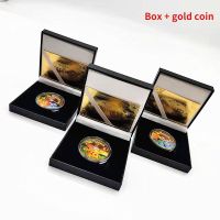 【LZ】umbmh3 Pokemon Box-packed Metal Commemorative Coin Pikachu Gold Coin Silver Coin Charizard Collectibles Kid Collection ToyBirthday Gift