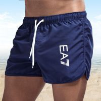 New Hot Swim Trunks Sport Gym Shorts Male Beachwear Luxury Beach Dry Mens Siwmwear Board Briefs