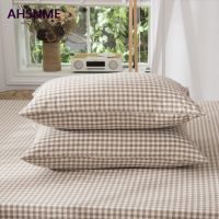 【CW】❣✵  AHSNME Cotton Pillowcase Wrinkle Super Soft pillowcase 50x75cm